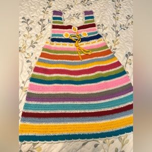 New handmade dress for a toddler girl 4-6